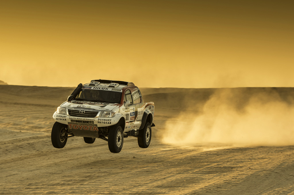 Toyota será el vehículo oficial del Rally Dakar 2016